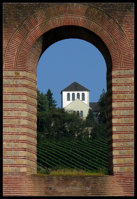 Kaisertherme Trier - Bild im Bild II