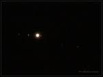 Jupiter mit 3 seiner Monde - 16.08.2008