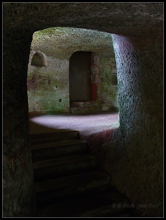 Gewoelbe in der Klause von Saarburg