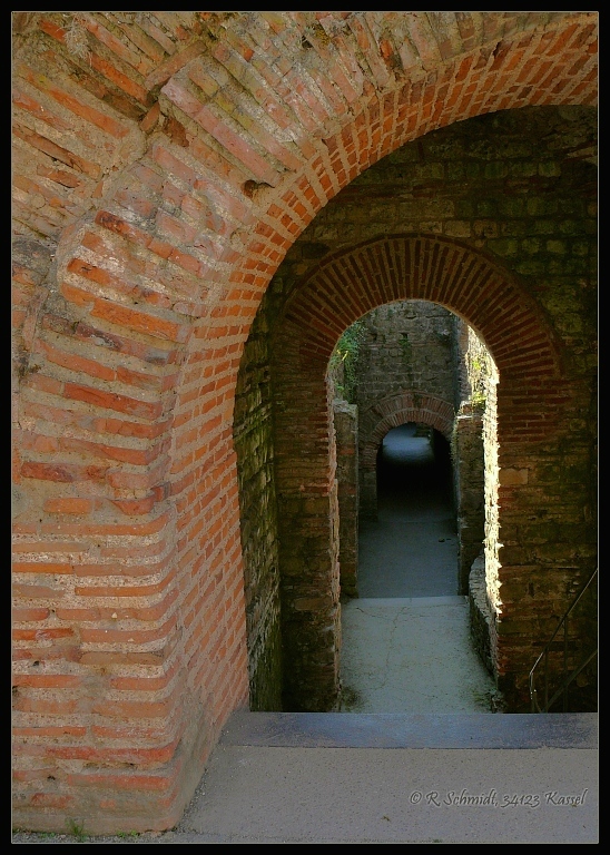 Kaisertherme Trier - Treppab