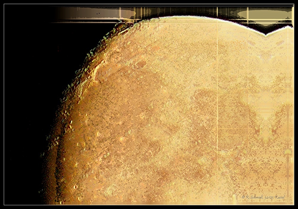 Mond als Kunstobjekt 3