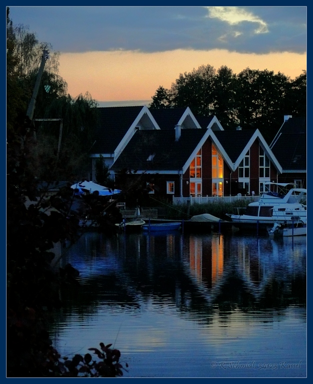 Blaue Stunde am Scharmützelsee