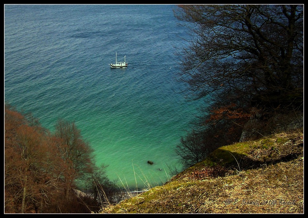 Kutter im blau