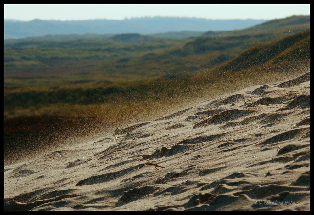 Sandstürmchen...